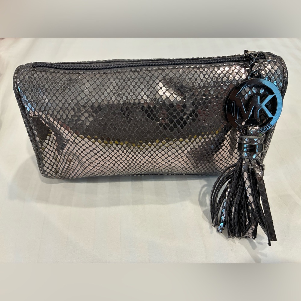Michael Michael Kors Makeup Bag Cosmetic Bag Clutch